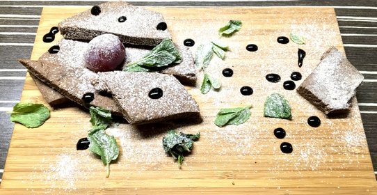 Имбирное печенье с какао