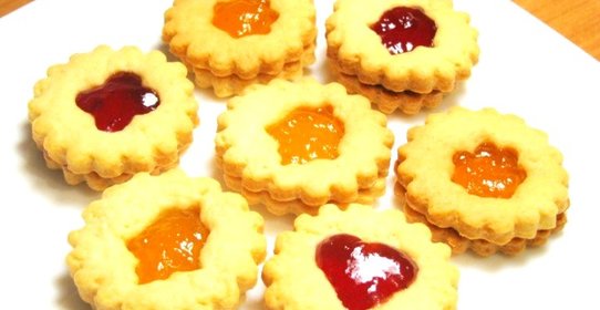 Печенье с джемом