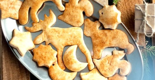 Новогоднее пряное печенье с медом