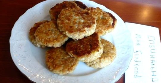 Овсяные котлеты