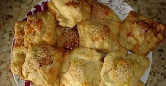Пирожки с рисом и курицей