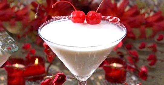 Коктейль с мартини на Новый год