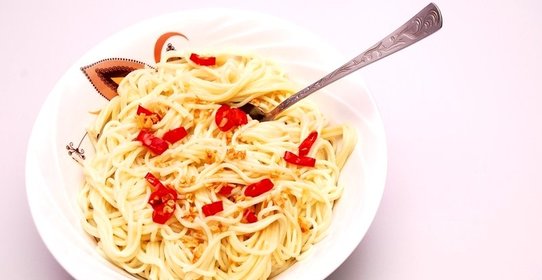 Спагетти алио олио