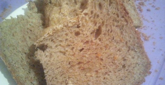 Цельнозерновой хлеб в хлебопечке
