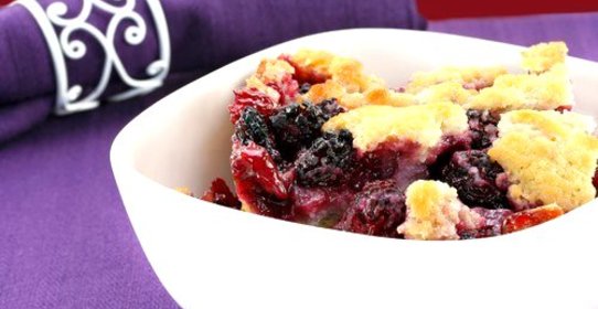 Страта со свежими ягодами и рикоттой