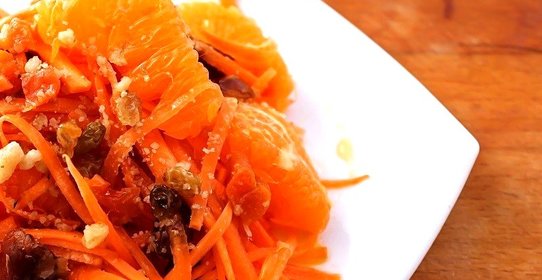 Морковный салат «Оранжевое настроение»