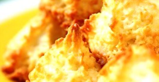 Французское кокосовое печенье