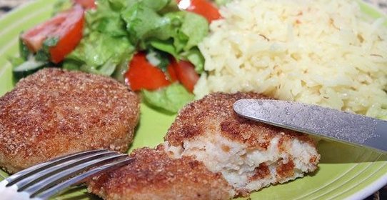 Котлеты из минтая