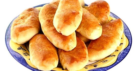 Пирожки с луком-пореем