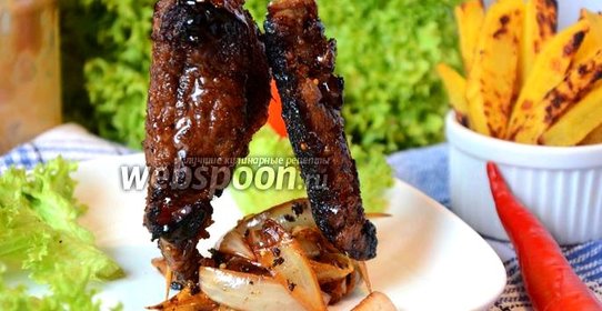 Говядина на шпажке