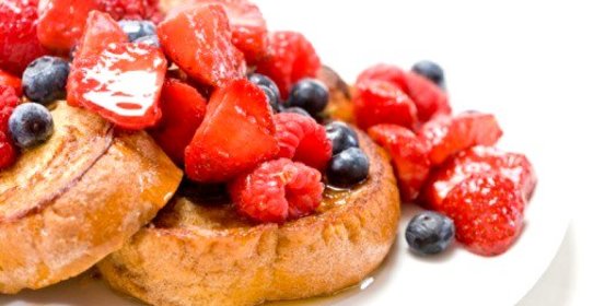 Быстрый лимонный хлеб с ягодами по‑итальянски