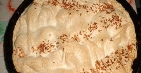 Пирог с безе