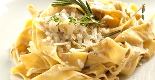 Папарделле с грибами