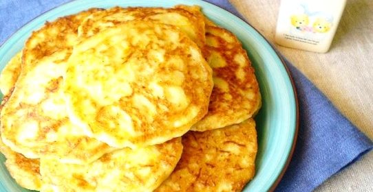 Кабачковые оладьи на кефире