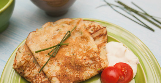 Блины с кабачками: пошаговый рецепт