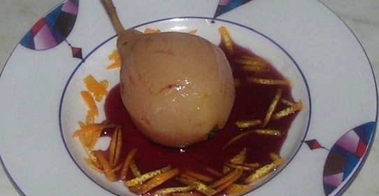 Груша в пряном сиропе
