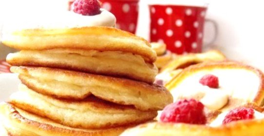 Оладьи на кефире с содой