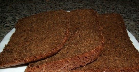 Черный хлеб в хлебопечке