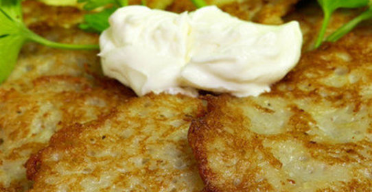 Картофельные оладьи (драники)