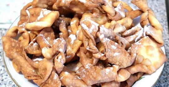 Хворост без яиц