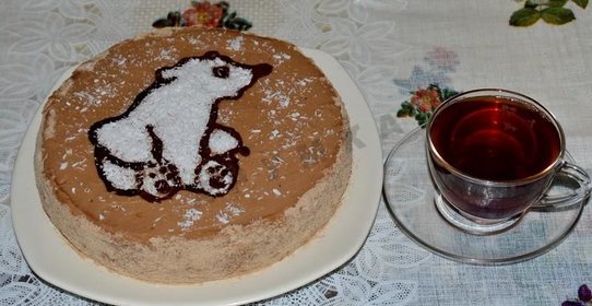 Торт Мишка на севере