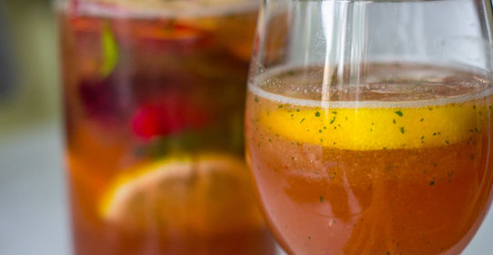 Яблочный лимонад с мятой