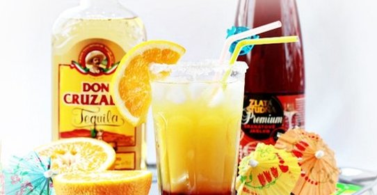 Коктейль Текила-санрайз