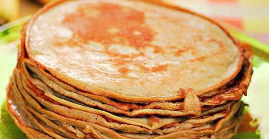 Блины с бананами