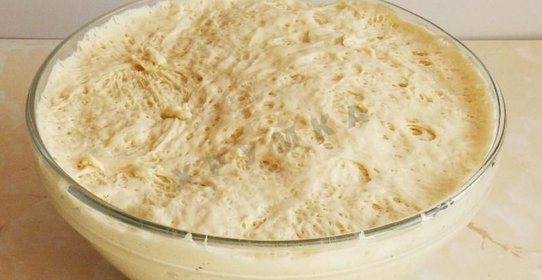 Дрожжевое тесто для беляшей с мясом