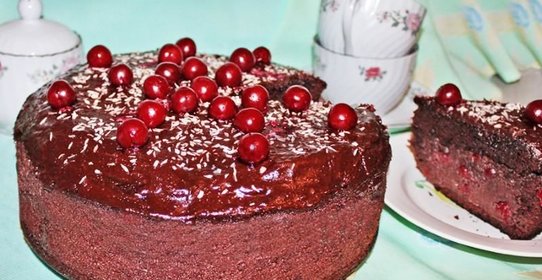 Торт Пьяная вишня