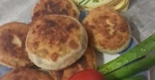 Пирожки без дрожжей яиц и молока