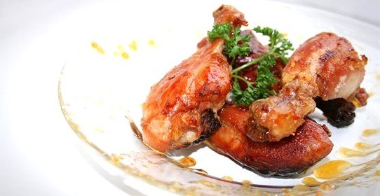 Медово-лимонные куриные ножки