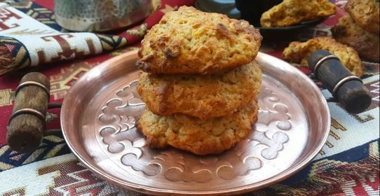 Тыквенное печенье, постное