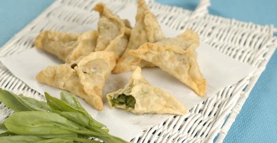 Самосас - пирожки с картофелем