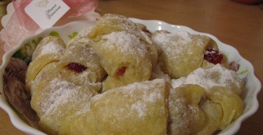 Рогалики с повидлом