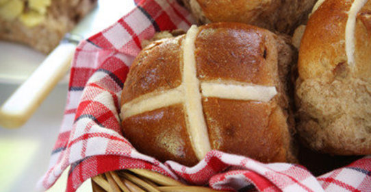 Крестовые булочки