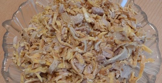 Салат Драная курица