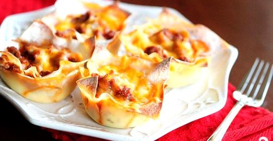 Мини-лазанья