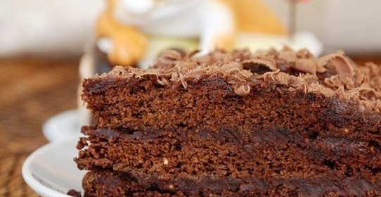 Шоколадный торт на скорую руку