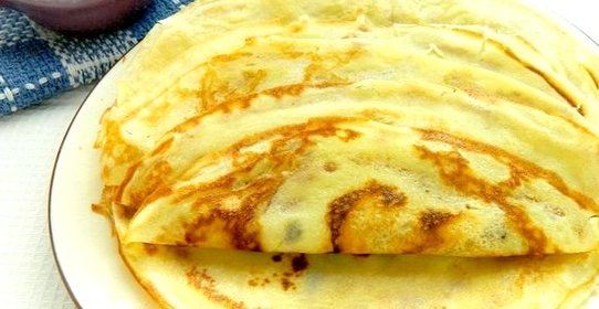 Блины на сливках