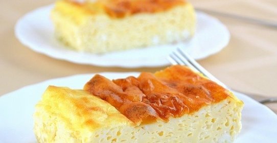 Омлет с молоком в духовке