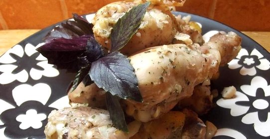 Нежные куриные ножки маринованные в кефире