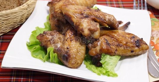 Крылышки в духовке