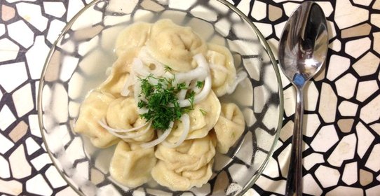 Пельмени с курицей