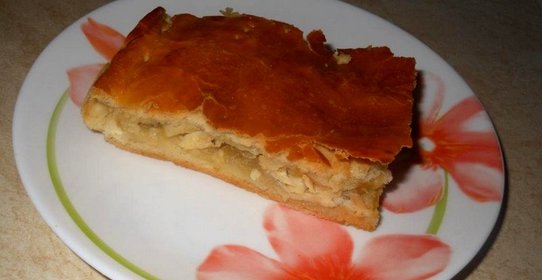 Рыбный пирог с нототеньи