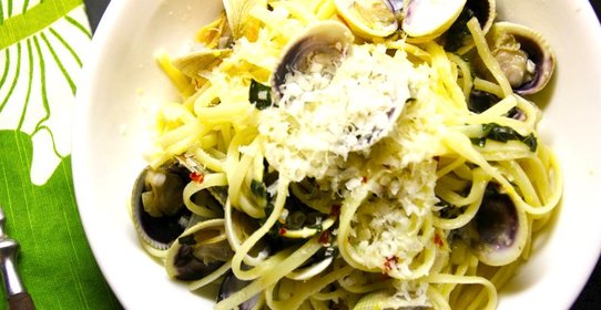 Паста с моллюсками