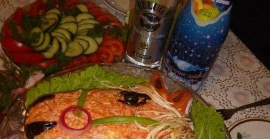 Салат Лошадка