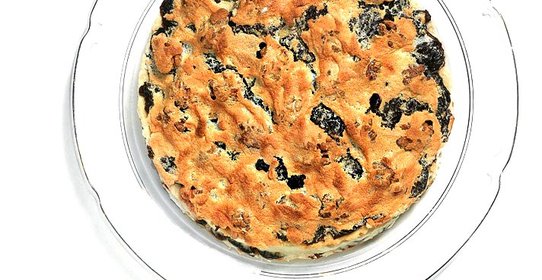 Творожный торт с черносливом