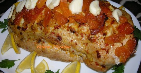 Филе индейки в апельсиновой глазури