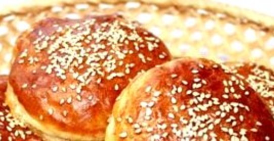 Пирожки с сыром и зеленью